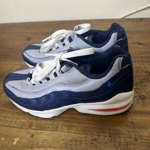 Nike Air Max 95 RF (GS) Navy Grey Orange AV5138-400 Size 5Y